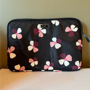 Kate Spade Dawn Dusk Buds Universal Laptop Sleeve Nylon Bag previously owned